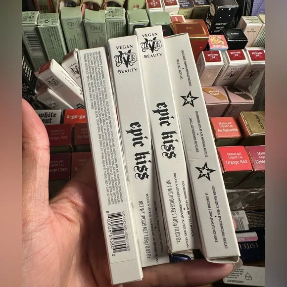 Kat Von D Epic Kiss Nourishing Vegan Butter Lipstick, CHOOSE SHADE, 0.03 oz- NEW - Picture 3 of 5